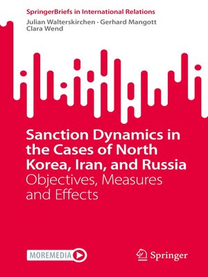 cover image of Sanction Dynamics in the Cases of North Korea, Iran, and Russia